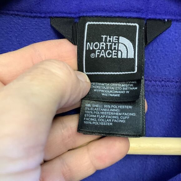 The North Face Calientito Purple Soft Shell Full Zip Jacket Size S - Picture 10 of 16